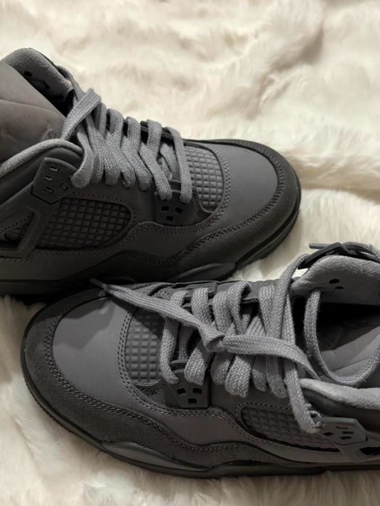 Nike Shoes - Nike Air Jordan 4 Wet Cement Suede Gray Trainers